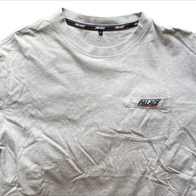 PALACE パレス 21AW アイコンマーク グラフィック Tシャツ Ich Bun T-shirt ヘザーグレー Grey Marl M トップス カットソー  【メンズ】【K3699】