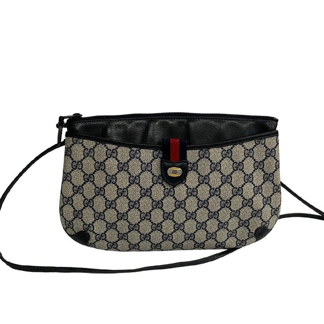 SALE/76%OFF】 極 美品 オールドグッチ GG レザー ミニ ショルダー