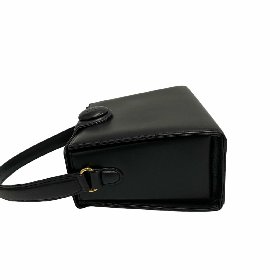 極 美品 ジバンシィ 4G ロゴ レザー ミニ ハンドバッグ ブラック 黒.