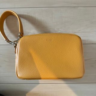 スピックアンドスパン(Spick & Span)のchiiiibag  ワイドベルトショルダー　マスタード(ショルダーバッグ)