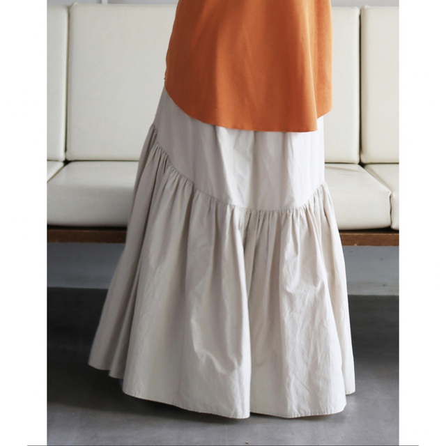 Ungrid ギャザーデザインスカート レディースのスカート(ロングスカート)の商品写真