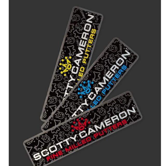 Scotty Cameron(スコッティキャメロン)の送料無料 スコッティキャメロン ステッカー 7ポイントクラウン ブルー スポーツ/アウトドアのテニス(その他)の商品写真