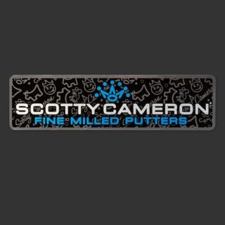 スコッティキャメロン(Scotty Cameron)の送料無料 スコッティキャメロン ステッカー 7ポイントクラウン ブルー(その他)