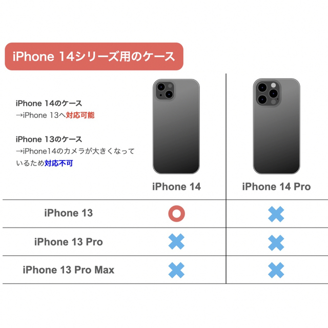 iPhone13/14 magsafe対応 レザーケース（ブラック） 1