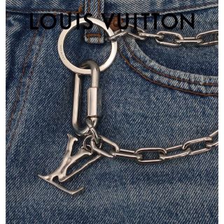 ルイヴィトン(LOUIS VUITTON)のLOUIS VUITTON ルイヴィトン キーチェーンLVシェイプ MP2619(ウォレットチェーン)