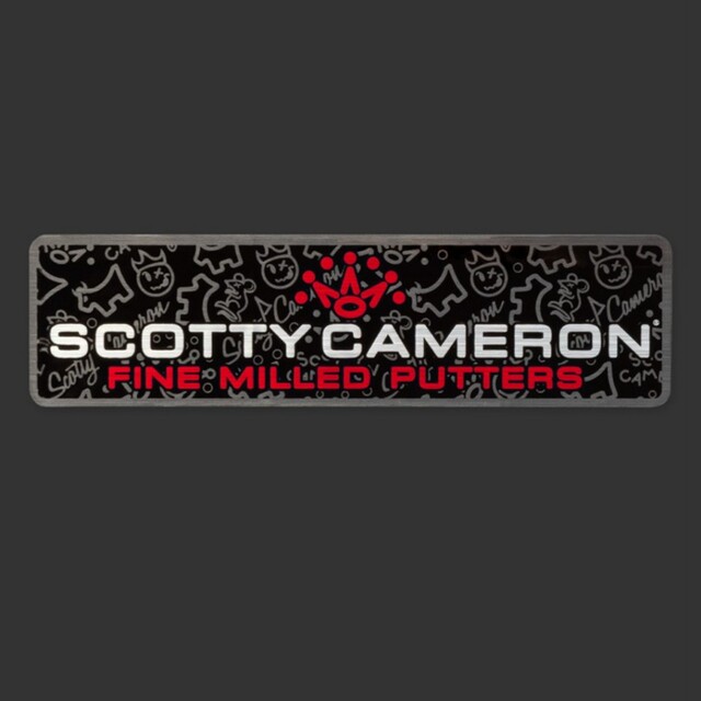 Scotty Cameron(スコッティキャメロン)の送料無料 スコッティキャメロン ステッカー 7ポイントクラウン レッド スポーツ/アウトドアのゴルフ(その他)の商品写真