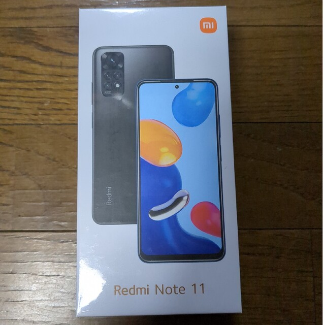 スマートフォン/携帯電話Xiaomi Redmi Note 11 グラファイトグレー