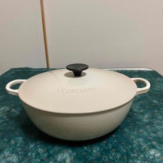 ルクルーゼ(LE CREUSET)のLE CREUSET両手鍋26cmフランス製(鍋/フライパン)