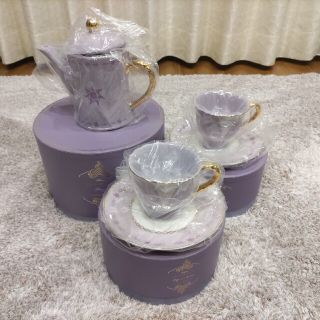 フランフラン(Francfranc)の【送料込】ディズニーTEAPOT・CUP＆SAUCER／RAPUNZEL(グラス/カップ)