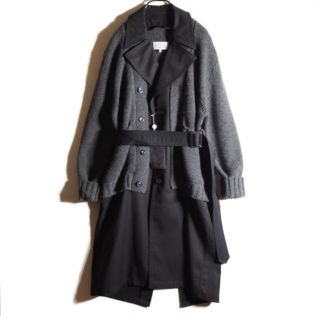 マルタンマルジェラ(Maison Martin Margiela)のMAISON MARGIELA メゾンマルジェラ10ニットコート(トレンチコート)