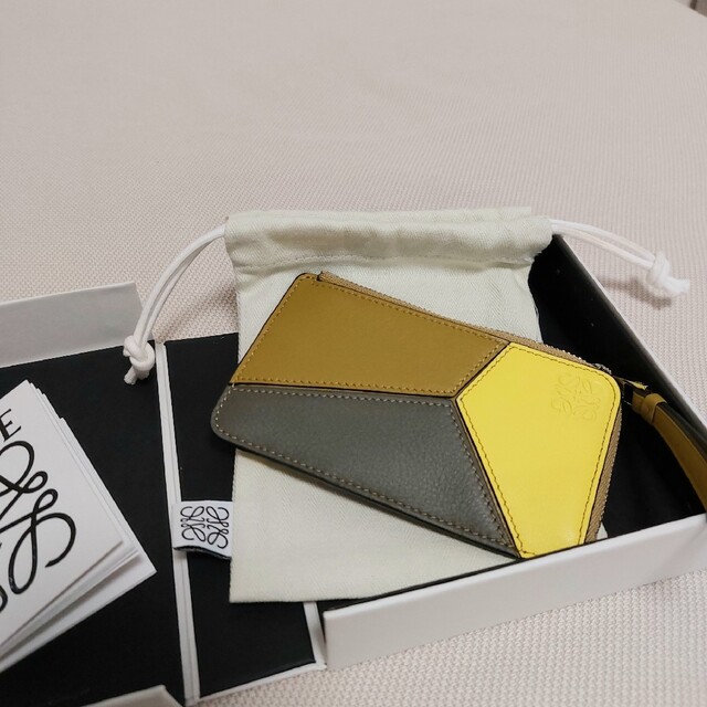 LOEWE ロエベ パズル コインカードホルダー ミニ財布 キーリング 送料