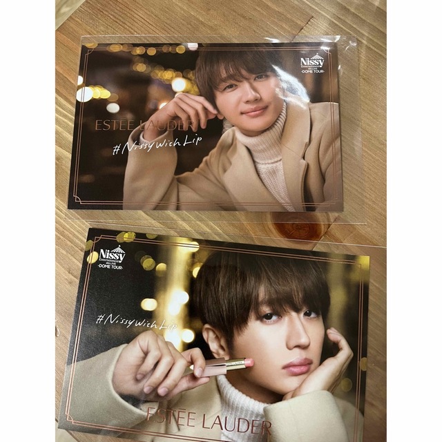 Nissy ポストカード　2枚セット エンタメ/ホビーのタレントグッズ(アイドルグッズ)の商品写真