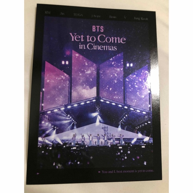 防弾少年団(BTS)(ボウダンショウネンダン)のBTS Yet to Come 韓国限定  ポストカード ジミン jimin エンタメ/ホビーのタレントグッズ(アイドルグッズ)の商品写真