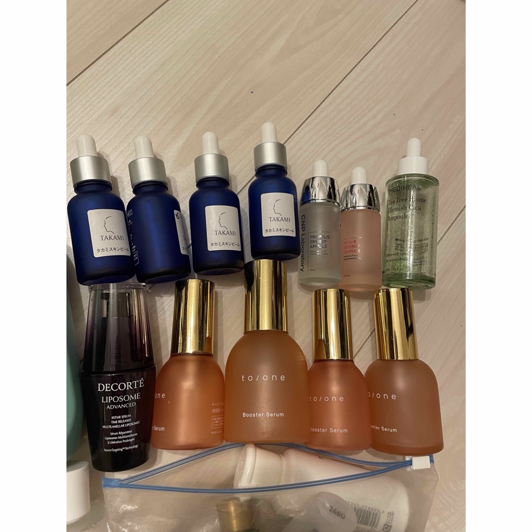 COSME DECORTE(コスメデコルテ)の空瓶　イプサ  モロッカンオイル、tone  Takamiなど コスメ/美容のスキンケア/基礎化粧品(美容液)の商品写真