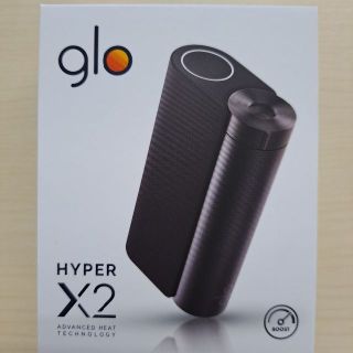 グロー(glo)の☆★グローハイパー エックスツー glo hyper X2・メタルブラック★☆((タバコグッズ)