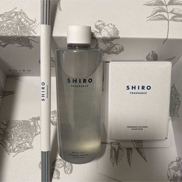 shiro - 【新品】shiro ホワイトリリー フレグランスディフューザー 