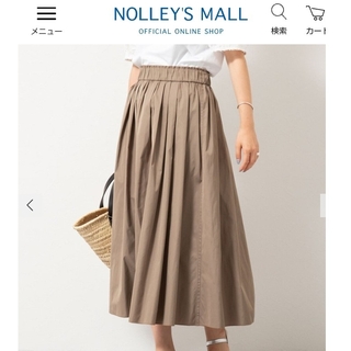 ノーリーズ(NOLLEY'S)の★春物新品！★ノーリーズリバーシブルスカート(ロングスカート)