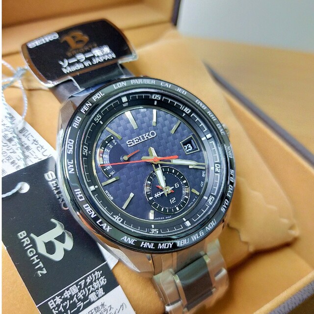 セイコー　ブライツソーラーSAGA259 メンズの時計(腕時計(アナログ))の商品写真