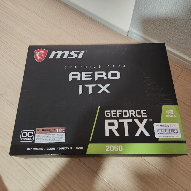 MSI RTX 2060 AERO ITX 6G OC20190202代表カラー