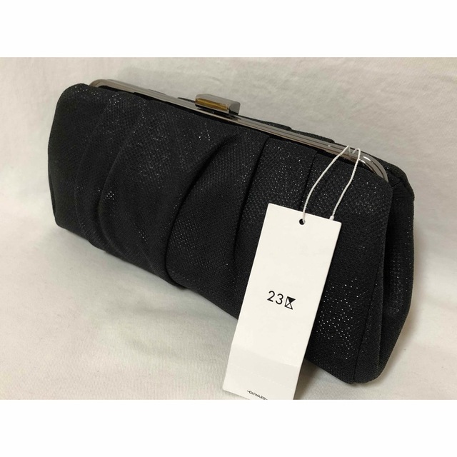 594新品23区APPLAUDIRラメクラッチパーティバッグ¥14300結婚