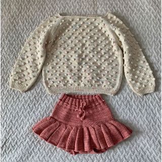 キャラメルベビー&チャイルド(Caramel baby&child )の＊美品＊ Misha and puff popcorn sweater(ニット)