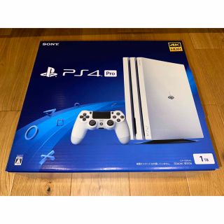 プレイステーション4(PlayStation4)のPlayStation4 pro 本体 CUH-7200B グレイシアホワイト(家庭用ゲーム機本体)