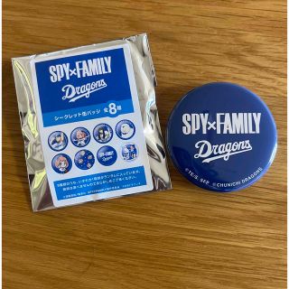 SPY×FAMILY 中日ドラゴンズ コラボ 缶バッジ スパイファミリー(記念品/関連グッズ)