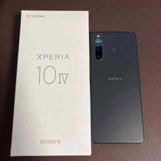 エクスペリア(Xperia)の⭐︎新品 ソフトバンク版　Xperia10 Ⅳ SIMフリー化済⭐︎(スマートフォン本体)