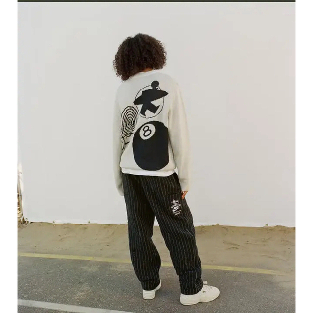 STÜSSY & NIKE ストライプ ウールパンツ STÜSSY & NIKE ストライプ ウールパンツ
