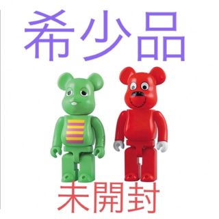 ベアブリック(BE@RBRICK)の未開封　ガチャピン&ムック ベアブリック 400% 2体セット(その他)