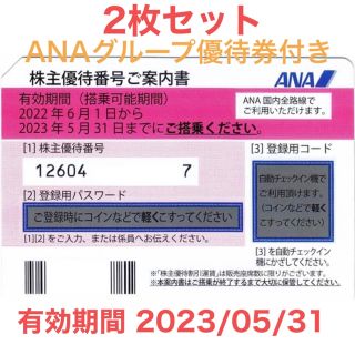 エーエヌエー(ゼンニッポンクウユ)(ANA(全日本空輸))のANA 株主優待 / ANAグループ優待券付き(その他)