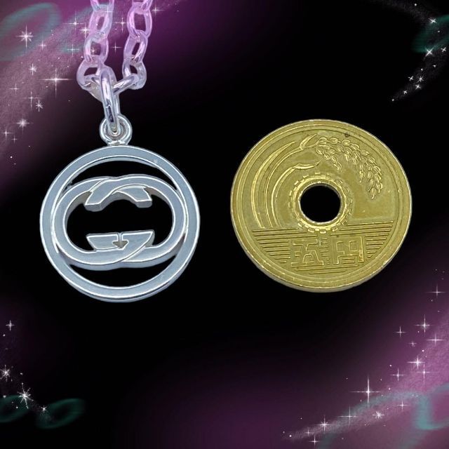 希少 美品》 グッチ ドッピアG ネックレス シルバー SV925 お買い得