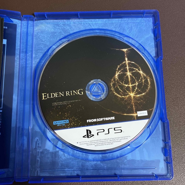 SONY(ソニー)の⭐︎PS5ソフト　ELDEN RING⭐︎ エンタメ/ホビーのゲームソフト/ゲーム機本体(家庭用ゲームソフト)の商品写真