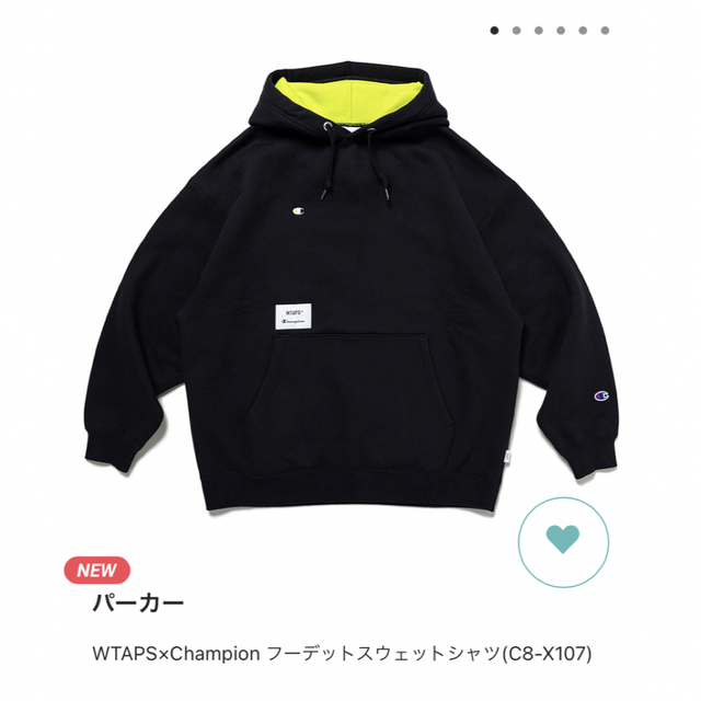 W)taps(ダブルタップス)のWTAPS × Champion ACADEMY Series メンズのトップス(パーカー)の商品写真