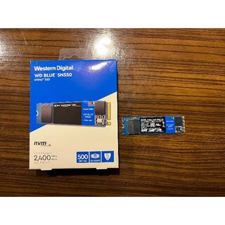 Western Digital SSD 500GB WD Blue SN550(PCパーツ)