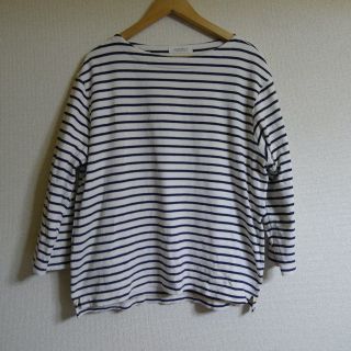 ネストローブ(nest Robe)の21SS nest robe confect バスク 天竺 ボーダープルオーバー(Tシャツ/カットソー(七分/長袖))