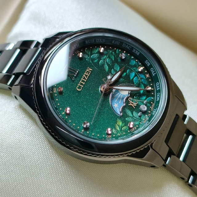 ◇美品◇CITIZEN XC/ クロスシー サクラピンク 電波時計( ルキア-