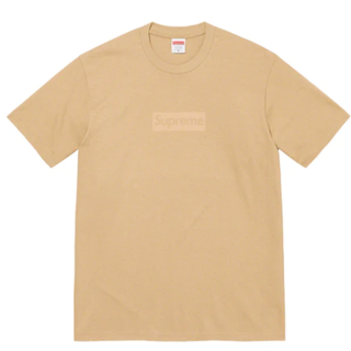 シュプリーム(Supreme)のSupreme Tonal Box Logo Tee Khaki M(Tシャツ/カットソー(半袖/袖なし))