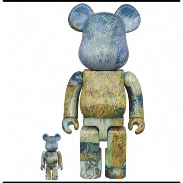 BE@RBRICK(ベアブリック)のBE@RBRICK Van Gogh 100％ & 400％　ゴッホ展 エンタメ/ホビーのフィギュア(その他)の商品写真