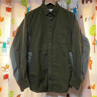 サカイ(sacai)のsacai サカイ Nylon Twill Cotton Shirt シャツ(シャツ)