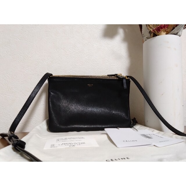 定番のお歳暮 - celine 美品 革 レザー バッグ ショルダー スモール