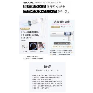 ハンズフリー ヘア ドライヤー 【一台3役】 自動巻き イオン 速乾 大