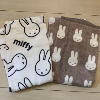 ミッフィー(miffy)の【新品未使用】ミッフィ miffy フェイスタオル ハンドタオル シンプル(タオル/バス用品)