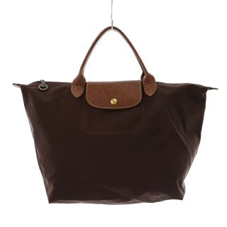 ロンシャン(LONGCHAMP)のロンシャン ルプリアージュ DEPOSE トートバック ハンドバッグ M 茶(トートバッグ)