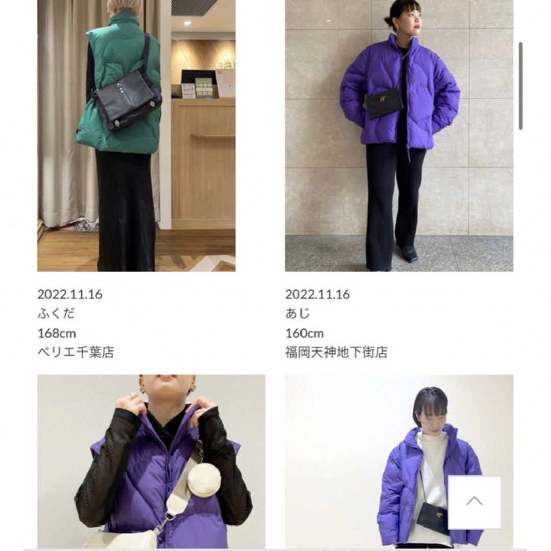 earパピヨネ　PUMA×PAM PUFFER JACKET 8