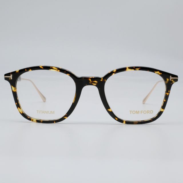 TOM FORD(トムフォード)のTOMFORD トムフォード TF5484 056 べっ甲柄 メガネ チタン メンズのファッション小物(サングラス/メガネ)の商品写真