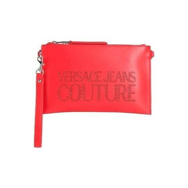 VERSACE JEANS COUTURE クラッチバッグ レッド