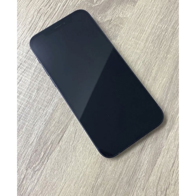 iPhone - iPhone12 128GB SIMフリー　ブラック　ガラスフィルム付