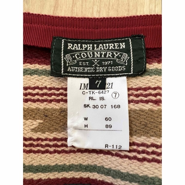 Ralph Lauren(ラルフローレン)の【美品】ラルフローレンカントリー　スカート レディースのスカート(ミニスカート)の商品写真