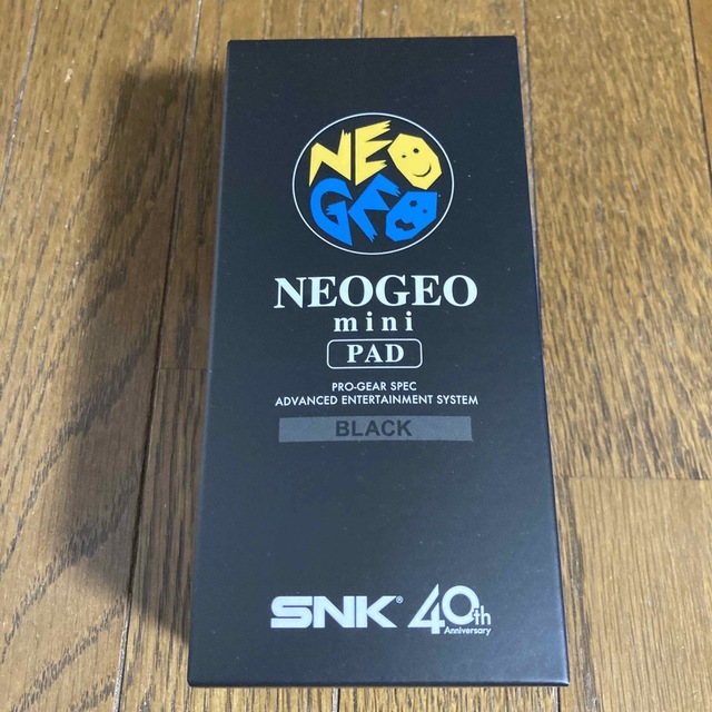 NEOGEO - ネオジオ ミニパッド 黒の通販 by シルバー |ネオジオならラクマ